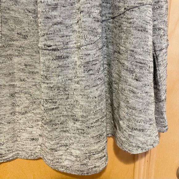LOFT Vinyasa Flare Cardigan - Heather Gray - Picture 3 of 5